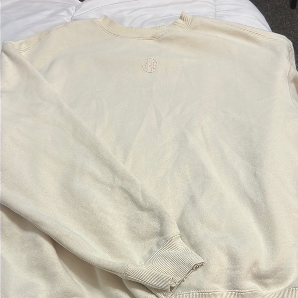 Ninth Hall Cream Crewneck